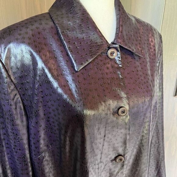 JONES WEAR Vintage Long Raincoat 16 - Picture 3 of 13